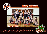 Girls Varsity Team Pictures 2010-2011
