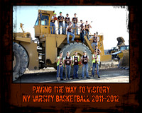 Varsity Boys Basketball -Paving the Way to Victory 2011